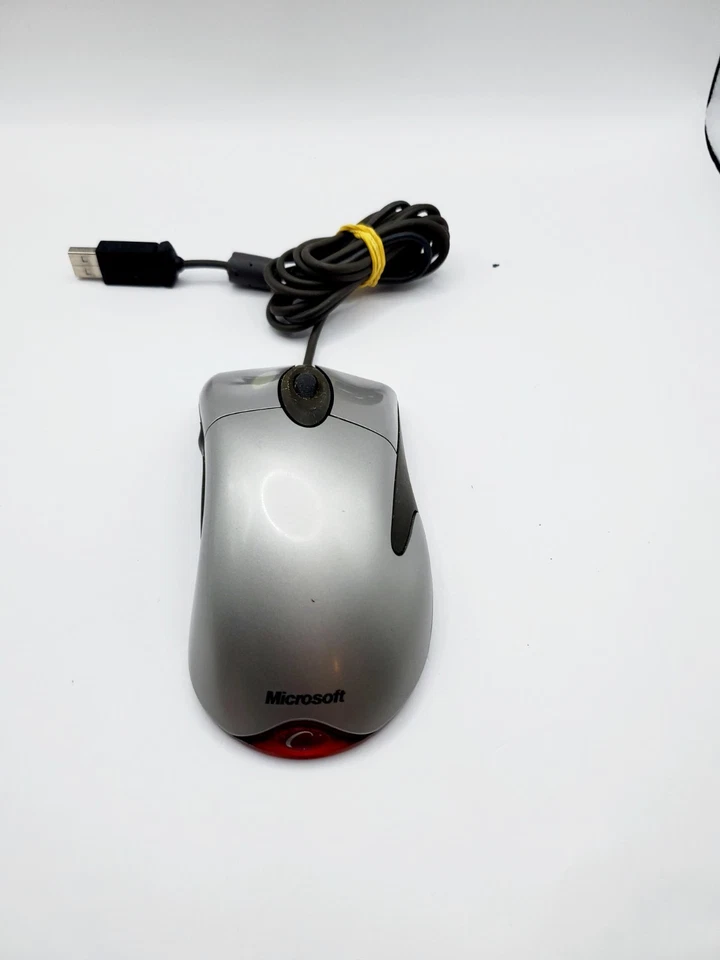 Microsoft IntelliMouse Explorer 3.0 USB -PS/2 Compatible Mouse Silver/Red - Image 2 of 4