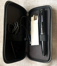 Livescribe Echo Smartpen 2GB Voice Recorder, Case, Cartridge Refills, FOR PARTS