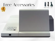 Ultra Short Throw DLP 4K Projector for Zoom Meetings 3200 Lumens 2160p w/Bundle