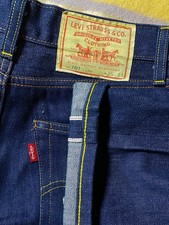 LVC Levis vintage clothing selvedge denim work big E 701 pants