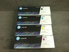Genuine SET 4 HP 218X HI-YLD TONER W2180X W2181X W2182X W2183X Pro 3201 MFP 3301