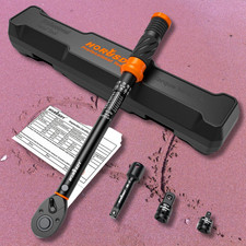 38 Torque Wrench Snap Socket Professional Drive Click Ratcheting Fathers Day