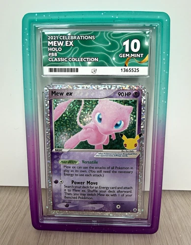 PERFECT SUBS + GUARD Mew ex 88 Celebrations English 2021 Ace 10 Gem Mint