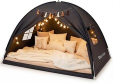 Gorich Twin Bed Tent for Kids, Indoor Privacy Toddler Sleeping Canopy with Mesh