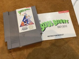 The Bugs Bunny Crazy Castle (NINTENDO NES) Game + Manual - SHIPS FAST!