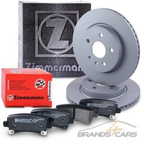 Zimmermann Bremsscheiben +BremsbelÄGe Hinten FÜR Opel Insignia A Saab 9-5 YS3G