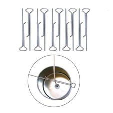 10x Candle Wick Holders Metal Candle Wick Centering Devices