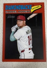 Gabriel Moreno 2026 Topps Heritage - #361 Red Border
