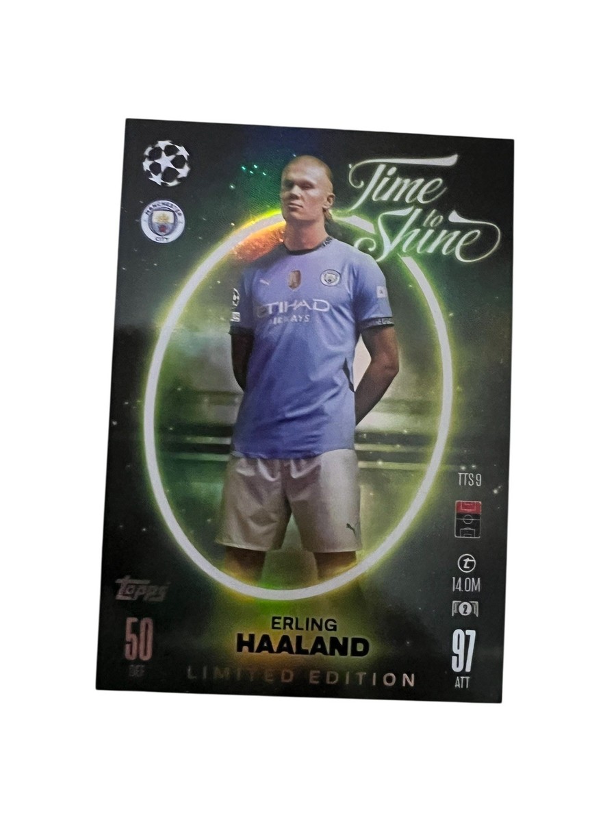 ハーランド サインカード haaland サッカー メッシ topps Erling Haaland Borussia Dortmund Autographed 2021-22 Topps Chrome