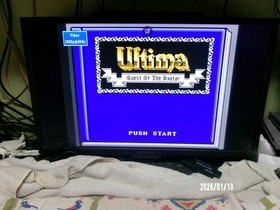 #767 RARE Complete w/ MAP! Ultima: Quest of the Avatar Nintendo NES CIB