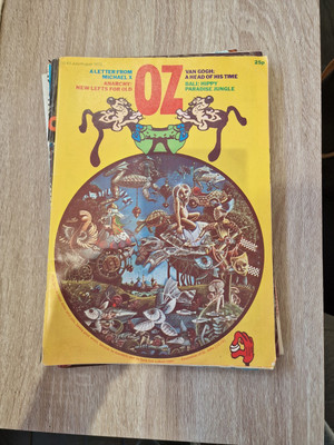 OZ MAGAZINE #43 July/August 1972 UK Counter-culture Alternative cult underground