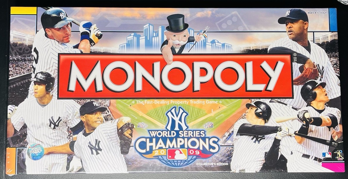 モノポリー ニューヨーク・ヤンキース 2009年 2009 New York Yankees 2009 World Series Champs Sealed Monopoly