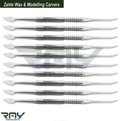 Dental Zahle Wax & Modeling Carvers Mixing Technician Laboratory Instruments