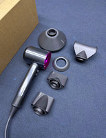 Dyson Standard Hair Dryer with Diffuser & Concentrator Attachments Grey/Purple