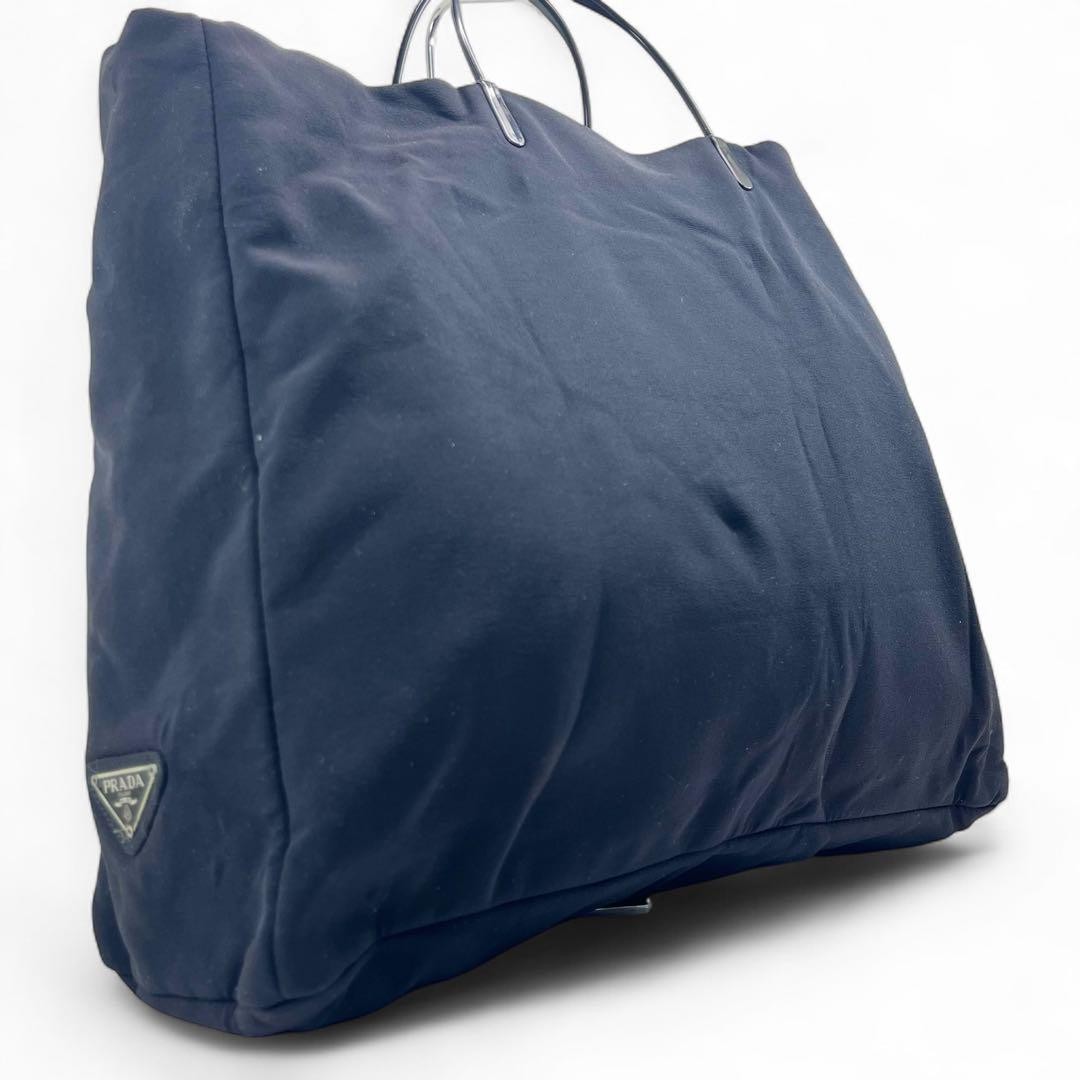 PRADA Plastic Handle Tote Bag in Good Condition From Japan