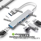 USB 3.0 Hub 4-Port USB Hub USB Splitter USB Expander for Laptops Flash Drive HDD