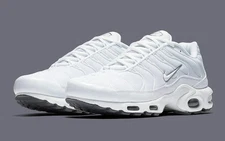 Nike Air Max Plus Triple White B-Grade 604133-139 Men's Sizes
