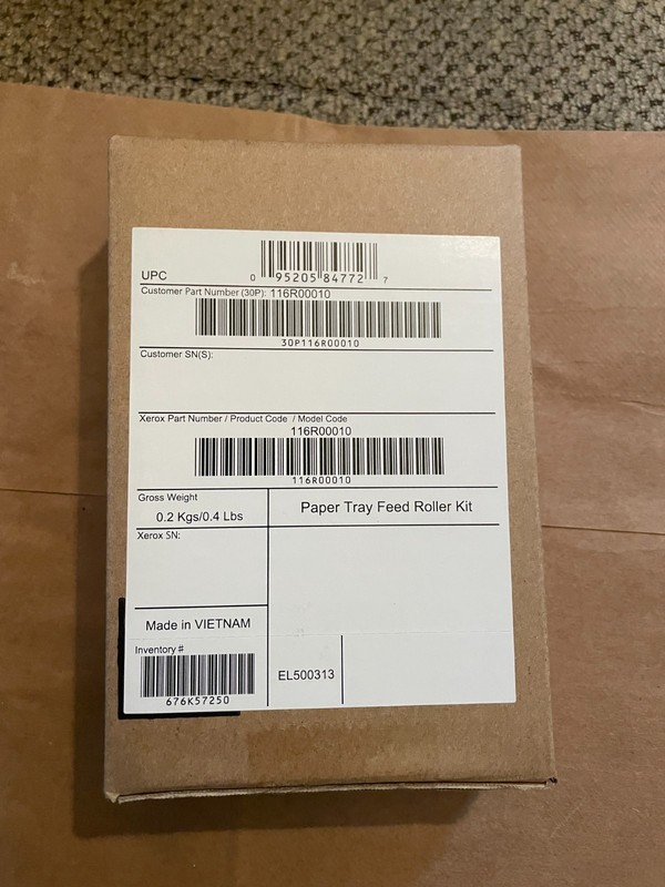 Xerox Paper Feed Roller kit (116R00010)