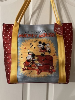 Disney Parks Harveys Mickey & Minnie Poster Tote NWT
