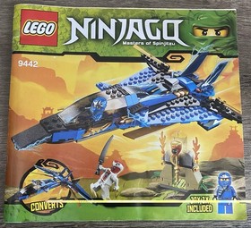 Lego Ninjago Jay's Storm Fighter 9442 Box 100% Complete Rise of the Snakes 2011