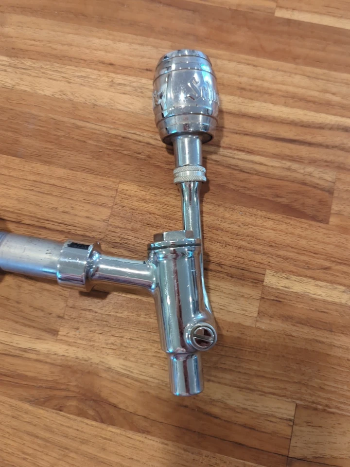 Vintage/Antique Schmidt's Beer Cast Metal Barrel Keg Tap Handle Pull Knob Arm - Image 4 of 4