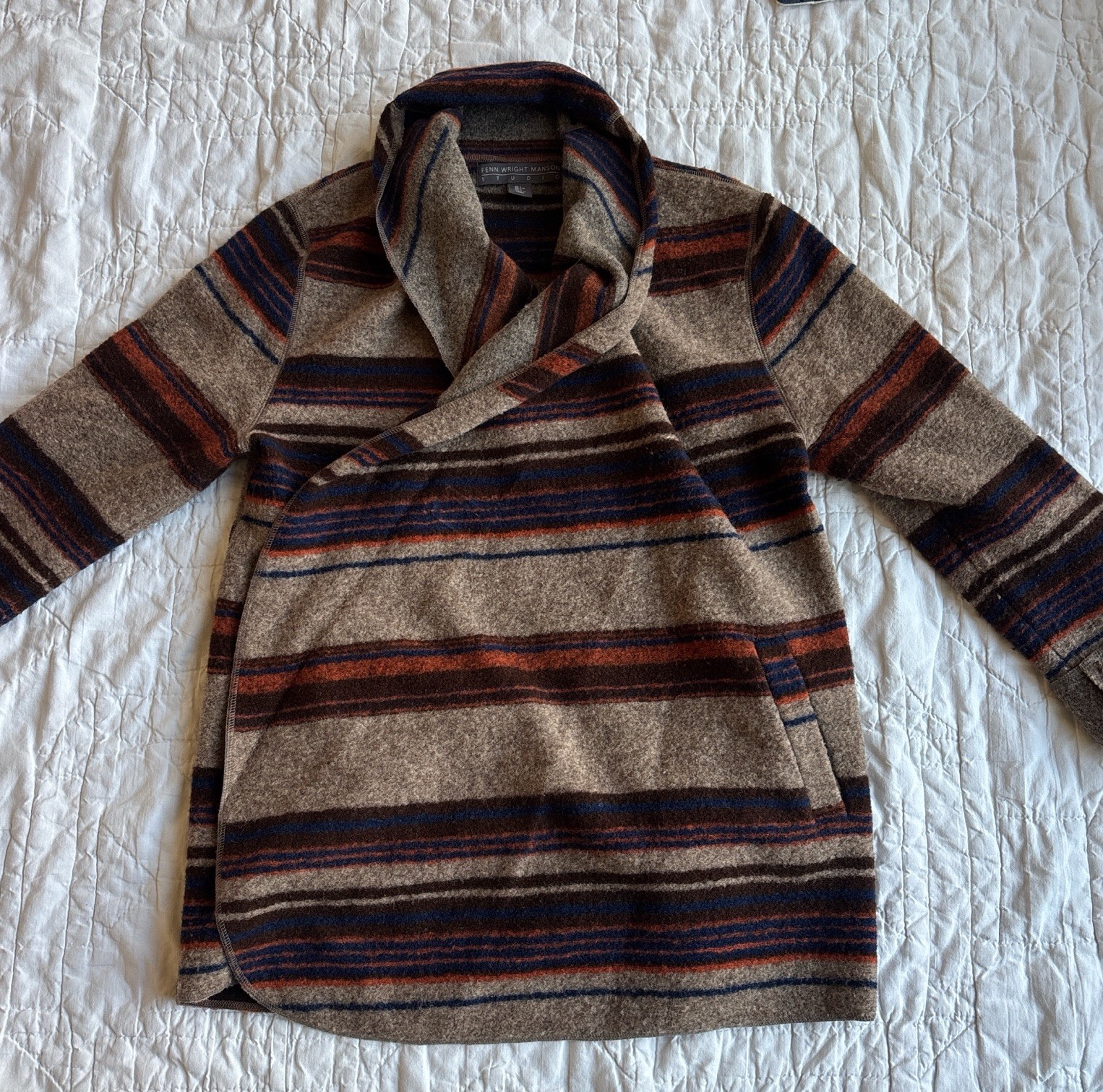 FENN WRIGHT MANSON Studio  Wool Blend Cardigan Sw… - image 1