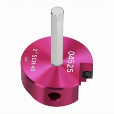 Pvc-Rohrentgrater Sechskantschaft Rohrreibahle R&ouml;tlich-Pink