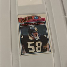 Jack Lambert Steelers 1977 Topps AFC All Pro #480