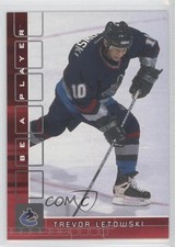 2001-02 ITG Be A Player Memorabilia Ruby 35/200 Trevor Letowski #409 0a7