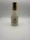 Vtg Old Spice Cologne Bottle Full Milk Glass