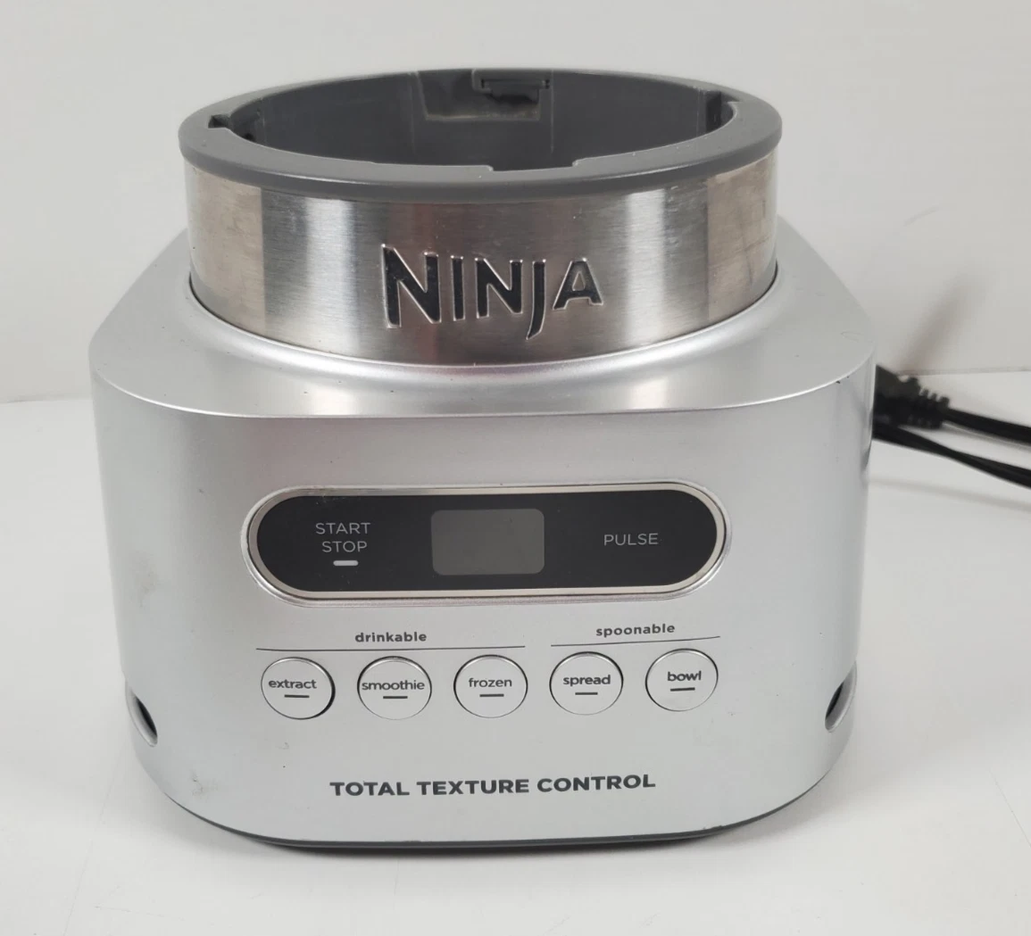 Ninja Professional Blender Total Texture Control Silver BASE ONLY
