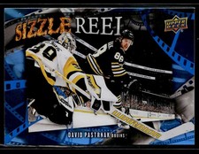 2025-26 Upper Deck Series 1 Hockey Sizzle Reel #SR-27 David Pastrnak