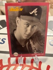 Steve Avery 1991 Studio Baseball #141! 2 Card Min! Read Disc!