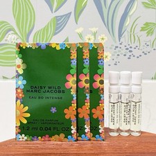 3x DAISY WILD Marc Jacobs EAU SO INTENSE EDP Sample Spray 1.5 ml 0.04 oz Each