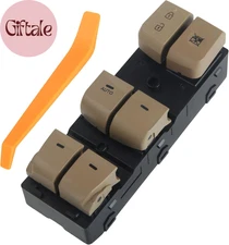 93570-3X000YDA Beige Master Power Window Switch Compatible with Elantra 2011 201