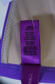 L'Agent by Agent Provocateur Womens Avril Bikini Top Purple Size Extra Small