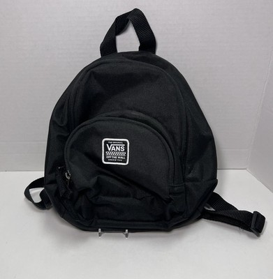 Vans Mini Backpack Black Off The Wall Small Bag Unisex Casual