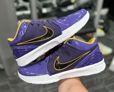 Size 13 - Undefeated x Nike Kobe 4 Protro Court Purple for sale