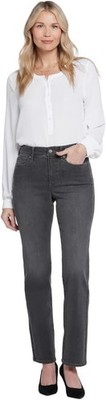 NYDJ 18W Marilyn Straight Jeans in Basalt Wash