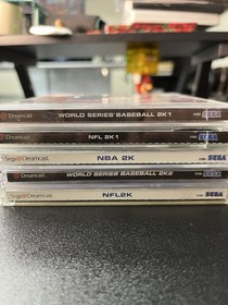 Sega Dreamcast Lot  Of 5 Retro & Sports