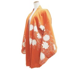 10729D3 Silk Japanese Kimono Haori Jacket Peony Embroidery