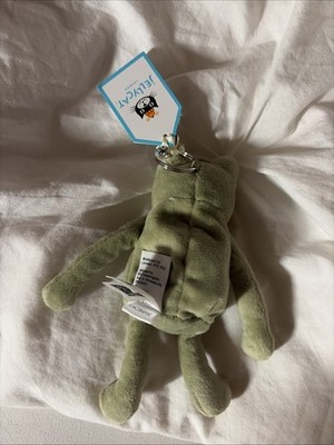 H) AUTHENTIC US SELLER - BBoM - Jellycat Fergus Frog Bag Keychain