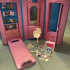 Mattel Barbie Home & Office Hexagon Playset MISSING PARTS 1984 VTG May Have Extr