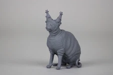 Breyer Companion Sitting Sphinx In Sweater & Hat Cat Resin ~Traditional Sized1:9