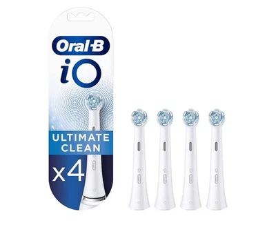 Oral-B iO Ultimate Clean Toothbrush Head 4 Pack White *READ DESCRIPTION