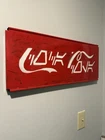 Star Wars Fan Art - Coca Cola - Aurebesh Style - Made From Vintage Sign 23x10