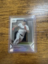 2025 Topps Chrome Wyatt Langford The National Refractor