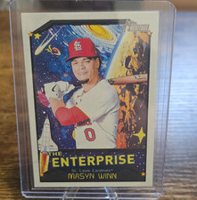 Topps Heritage The Enterprise Masyn Winn #TE-MW St. Louis Cardinals Baseball