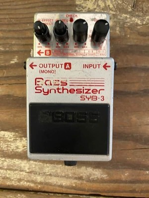 Boss SYB-3 Bass Synthesizer pedal w/Power Supply for sale online