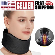 Adjustable Neck Brace Support Wrap Soft Foam Cervical Collar Neck Pain Relief